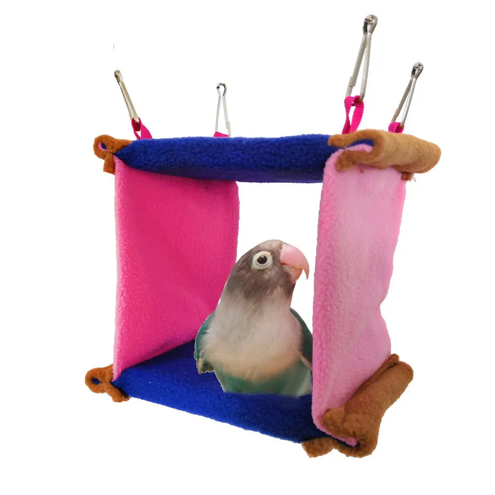Warm Parrot Hammock Bird Nest