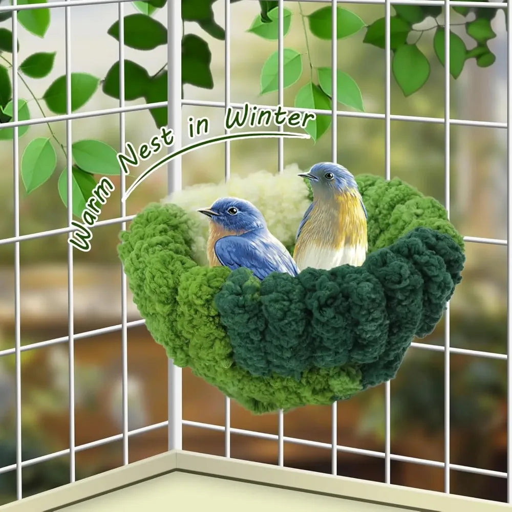 Plush Hanging Bird Bed