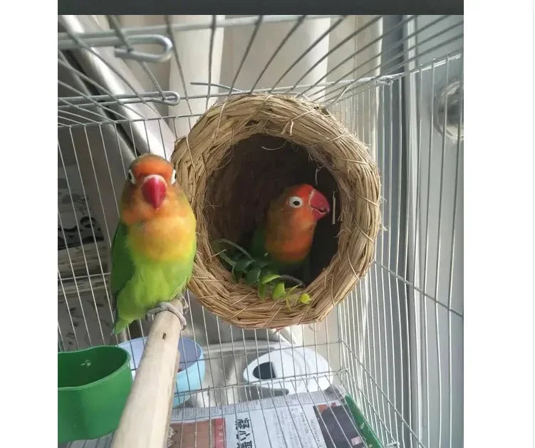 Handmade Straw Natural Bird Nest/Pigeon