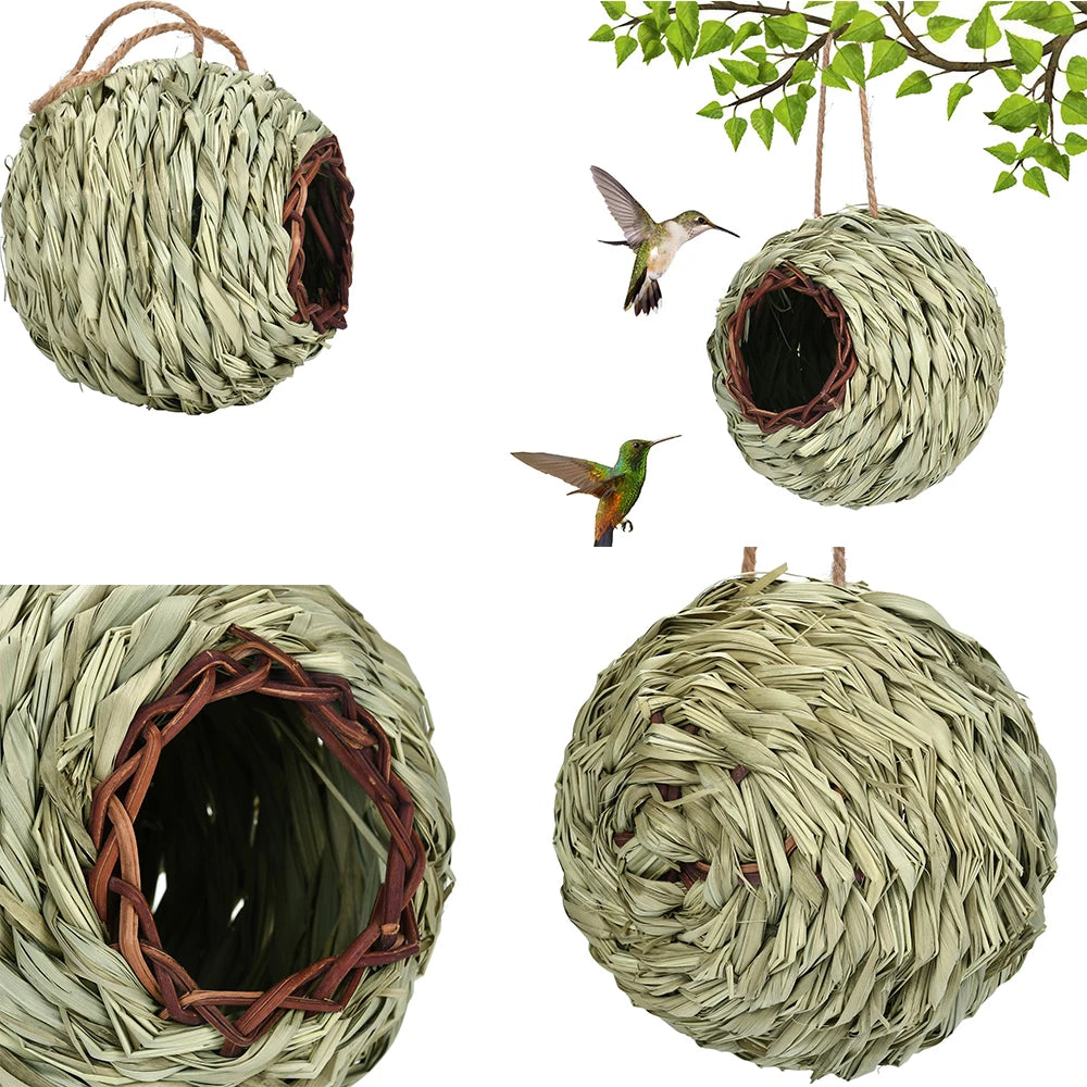 Comfy Woven Natural Bird House
