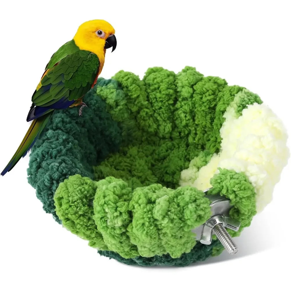 Plush Hanging Bird Bed