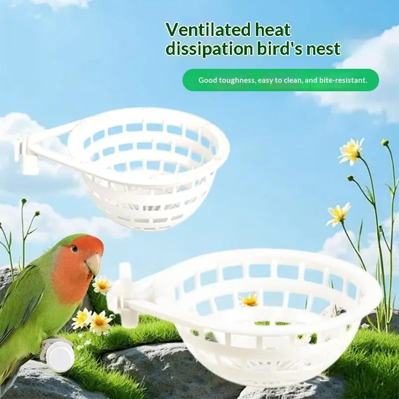 Canary Bird Plastic  Breeding Nest