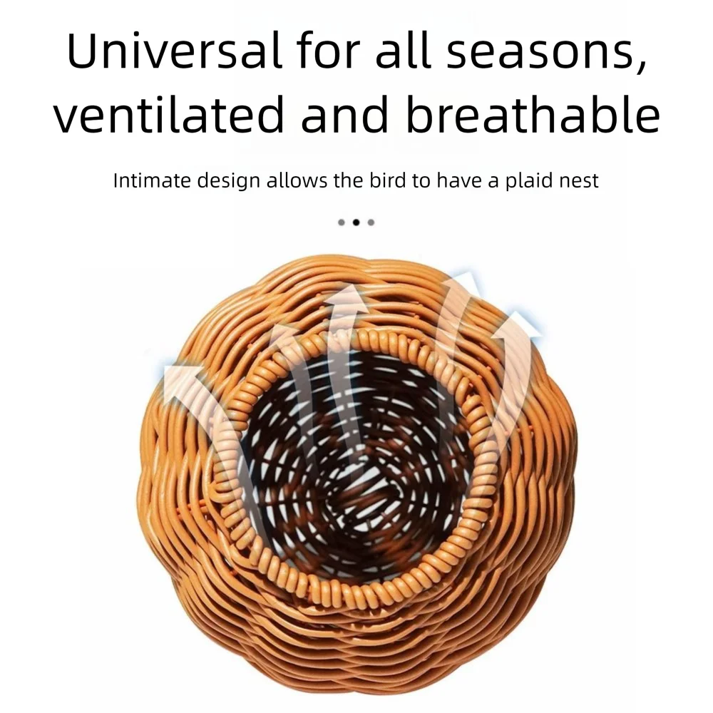 Spherical Imitation Woven Bird Nest