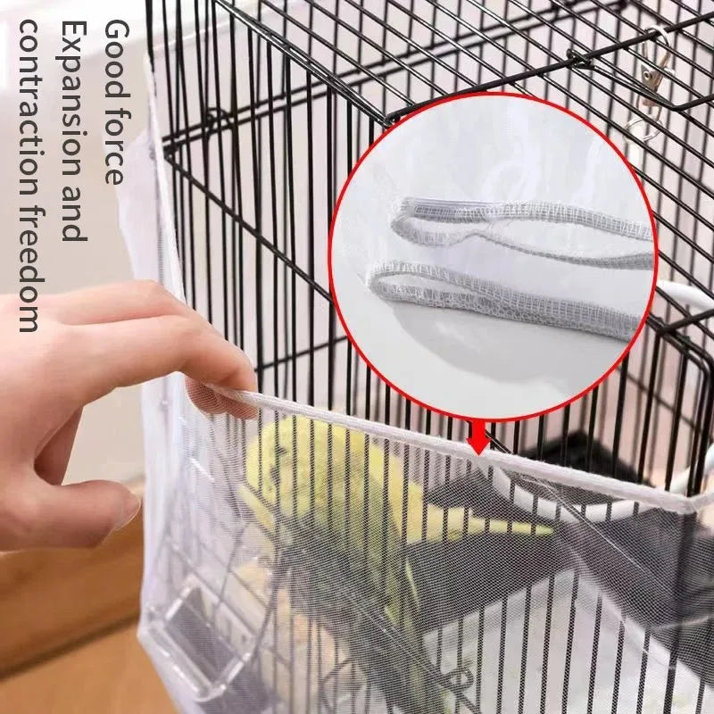 Mesh Bird Cage Cover Shell