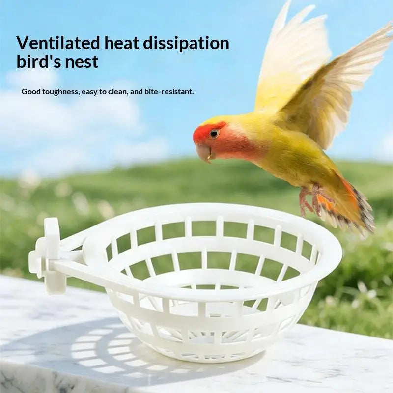 Canary Bird Plastic  Breeding Nest