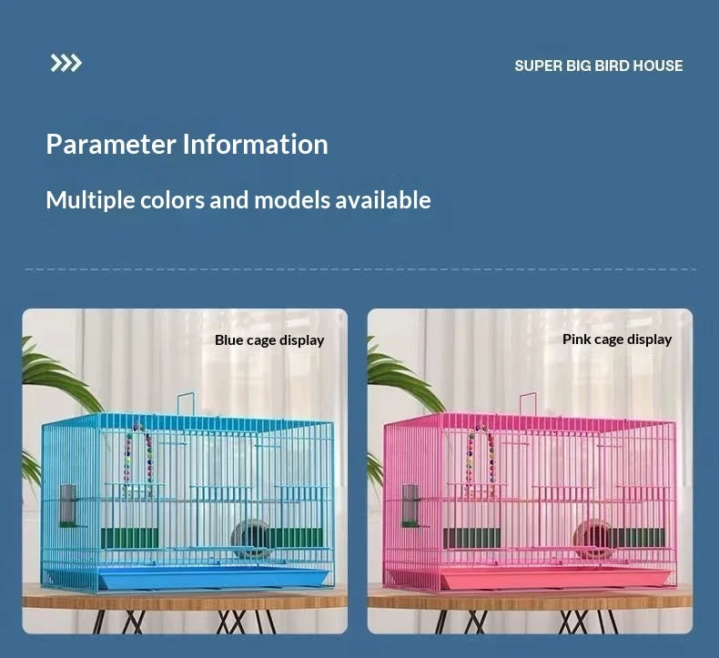 Large Metal Bird Cage