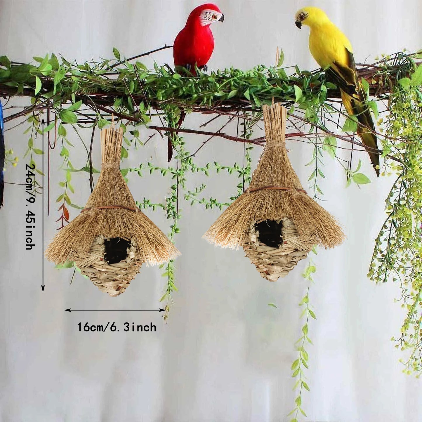 Comfy Woven Natural Bird House