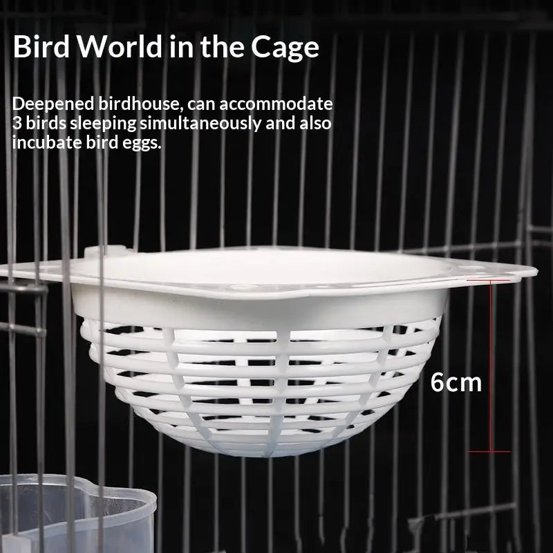 Canary Bird Plastic  Breeding Nest