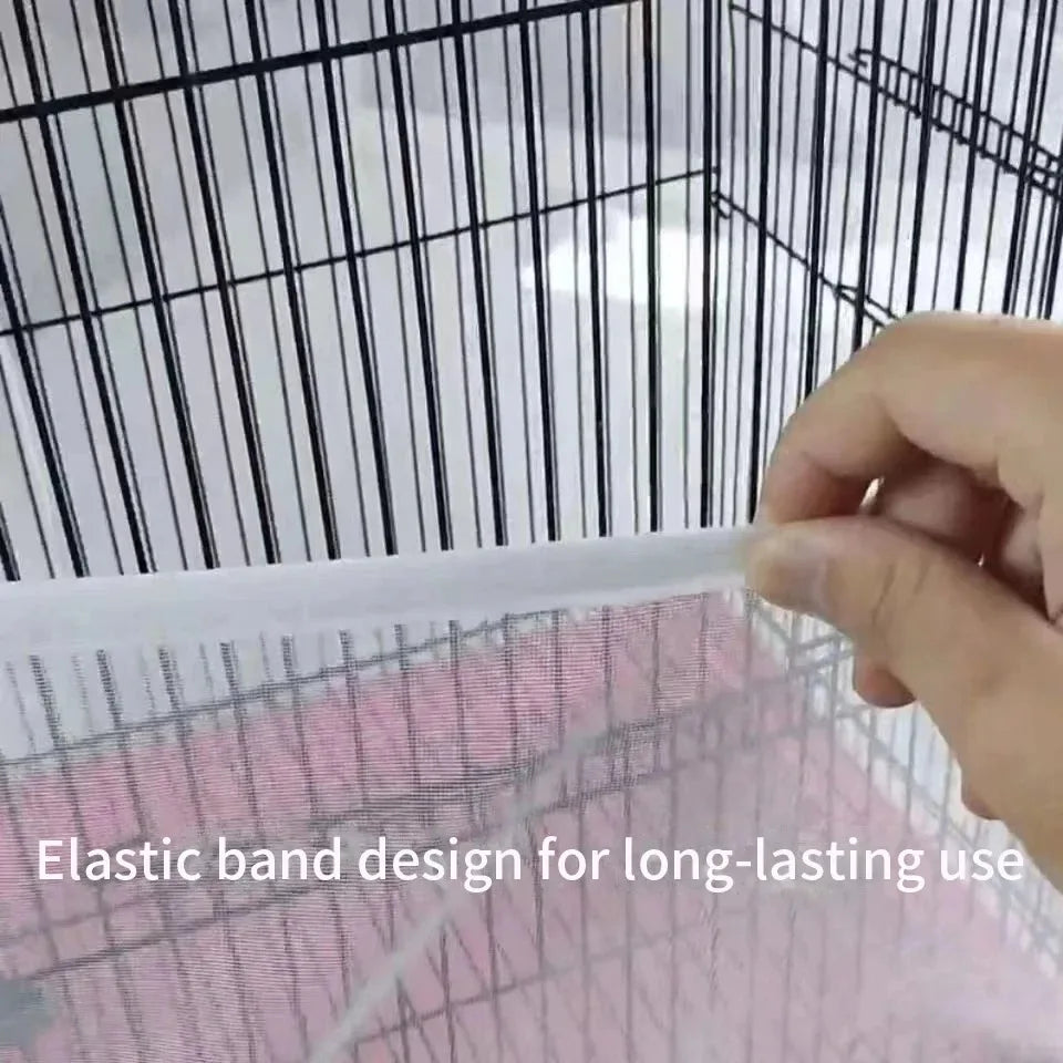 Mesh Bird Cage Cover Shell
