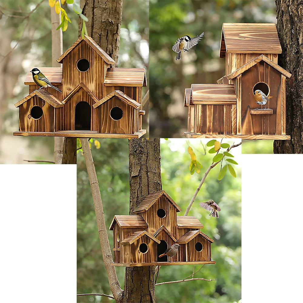 Comfy Woven Natural Bird House