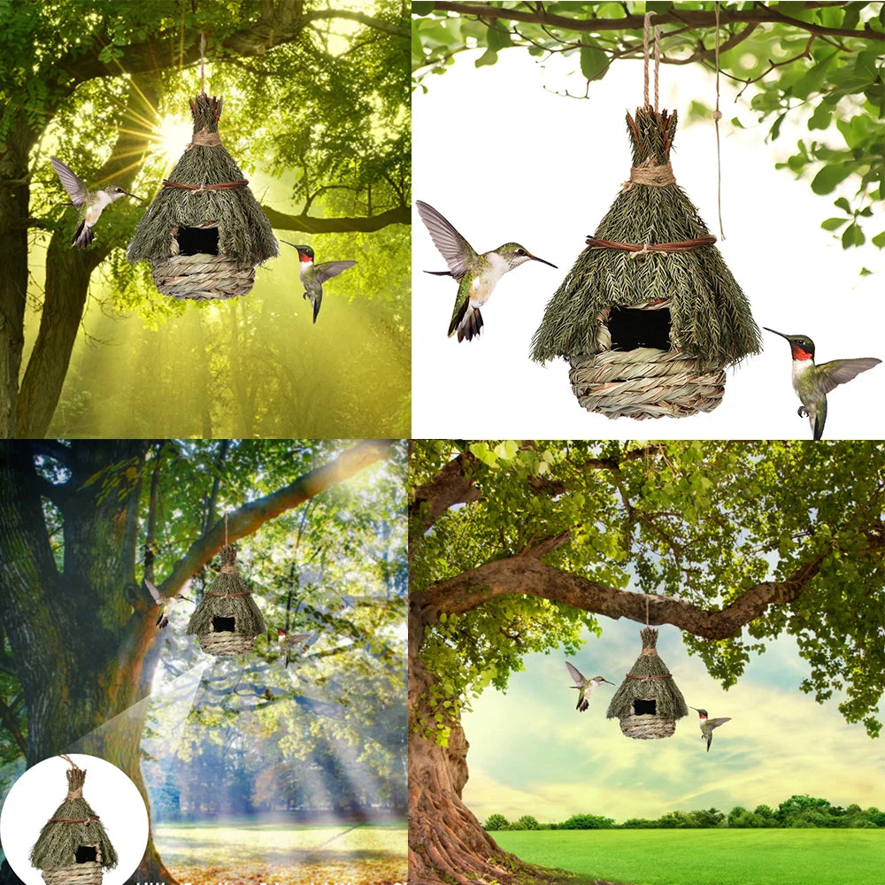 Comfy Woven Natural Bird House