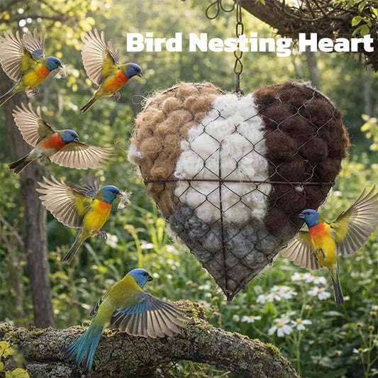 Handmade Alpaca Fiber Bird Nest