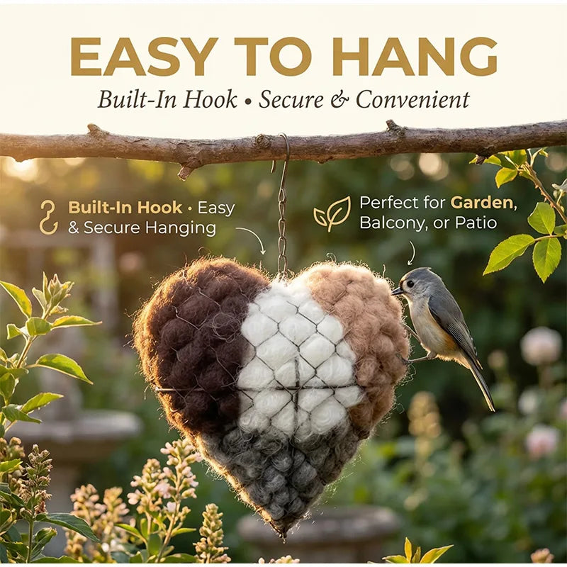Handmade Alpaca Fiber Bird Nest