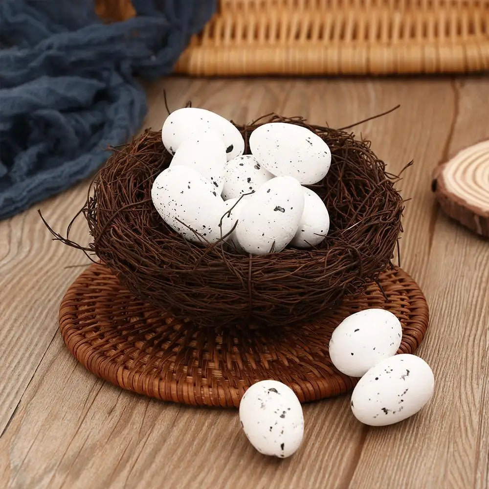 1Set Artificial Birds Straw Nest