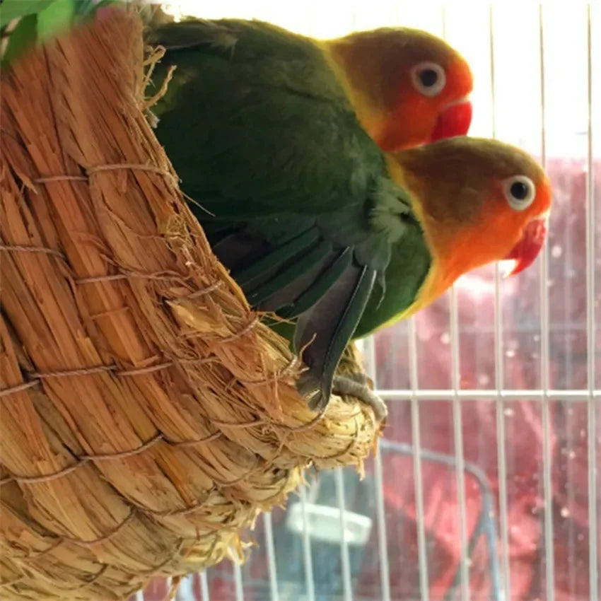 Handmade Straw Natural Bird Nest/Pigeon