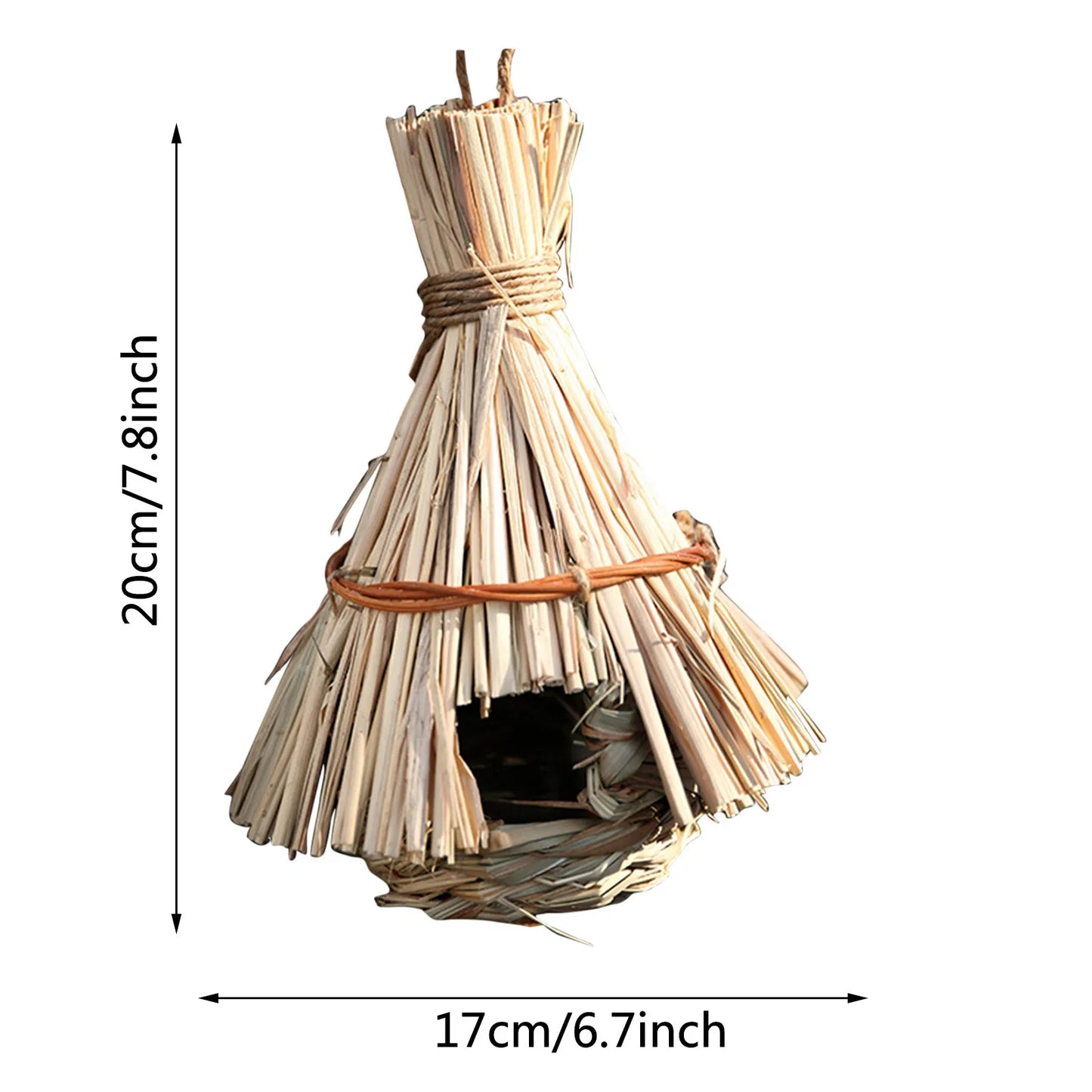 Comfy Woven Natural Bird House