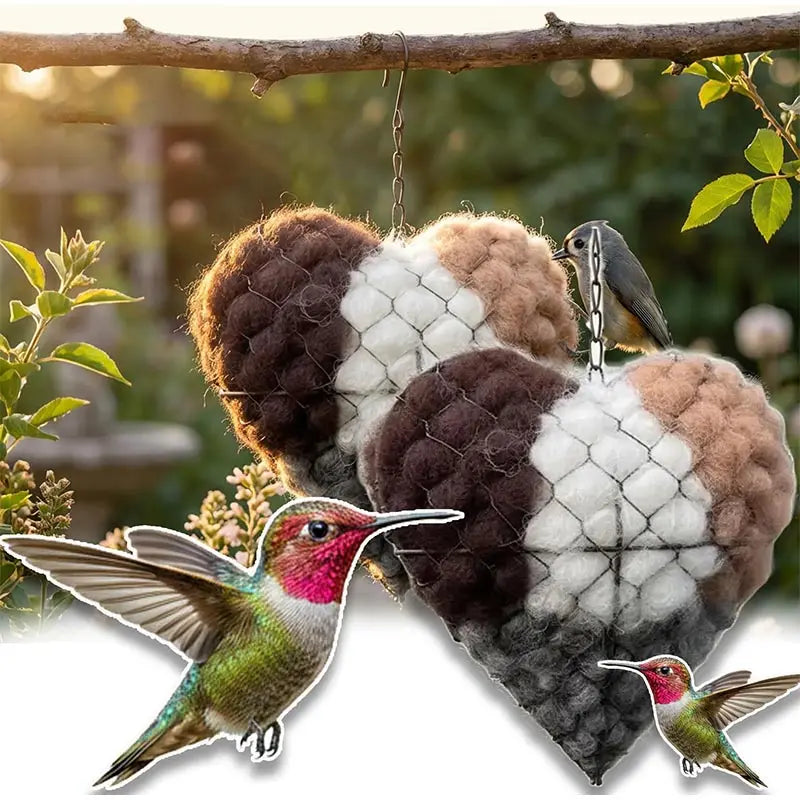 Handmade Alpaca Fiber Bird Nest