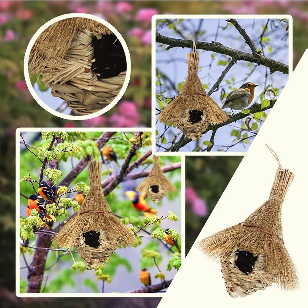 Comfy Woven Natural Bird House