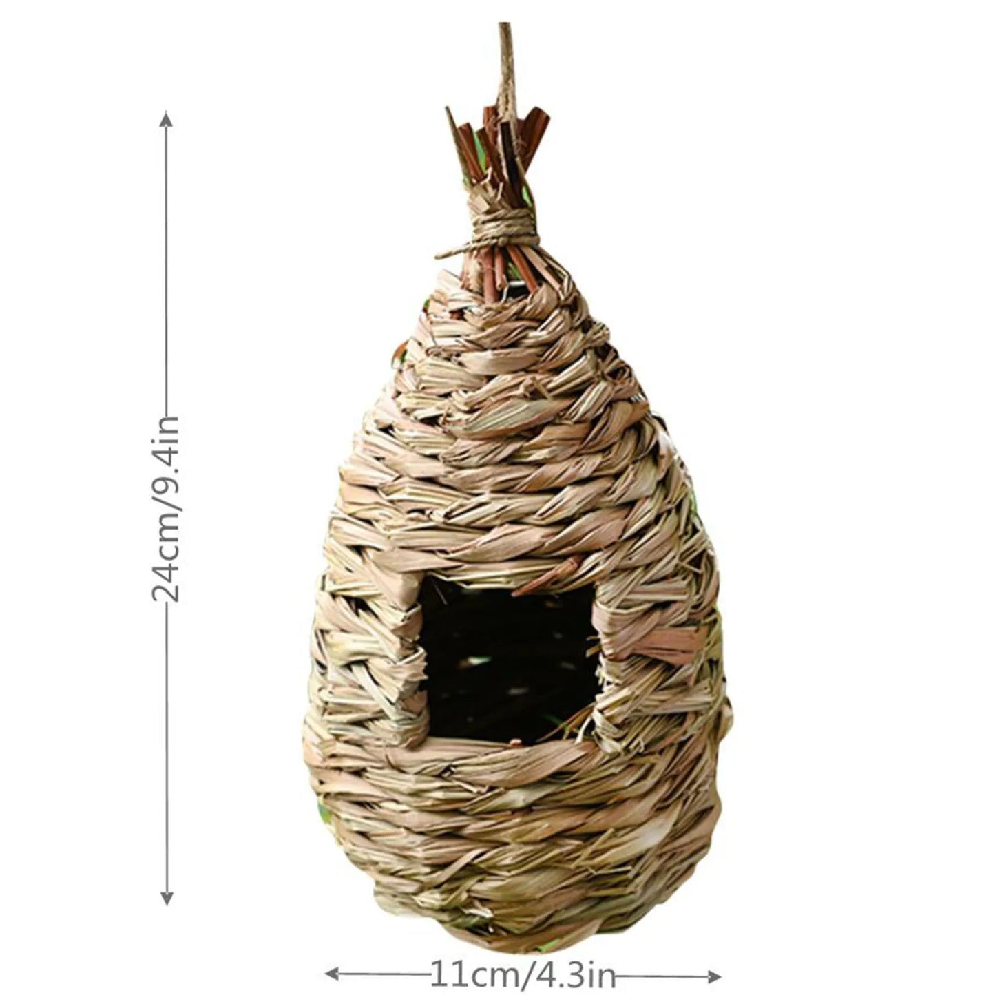 Comfy Woven Natural Bird House