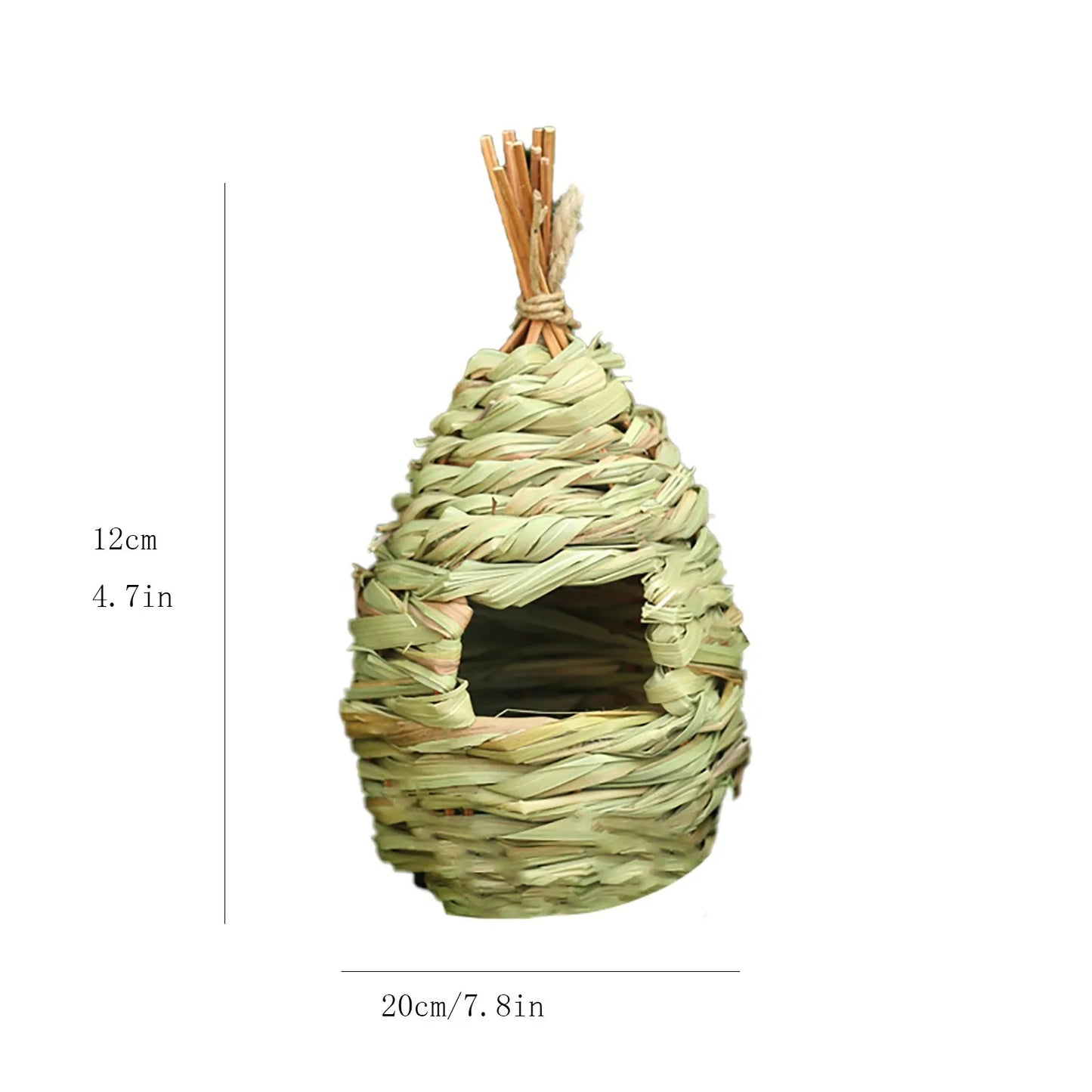 Comfy Woven Natural Bird House