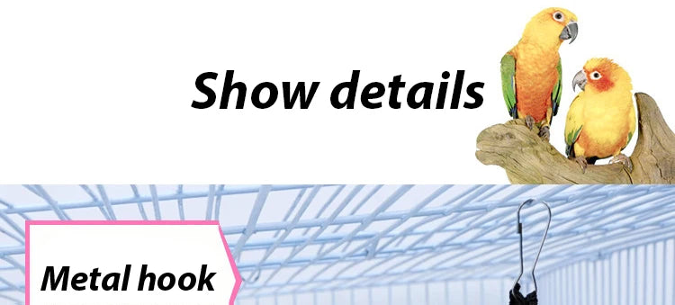 Winter Pet Bird Parrot Cages