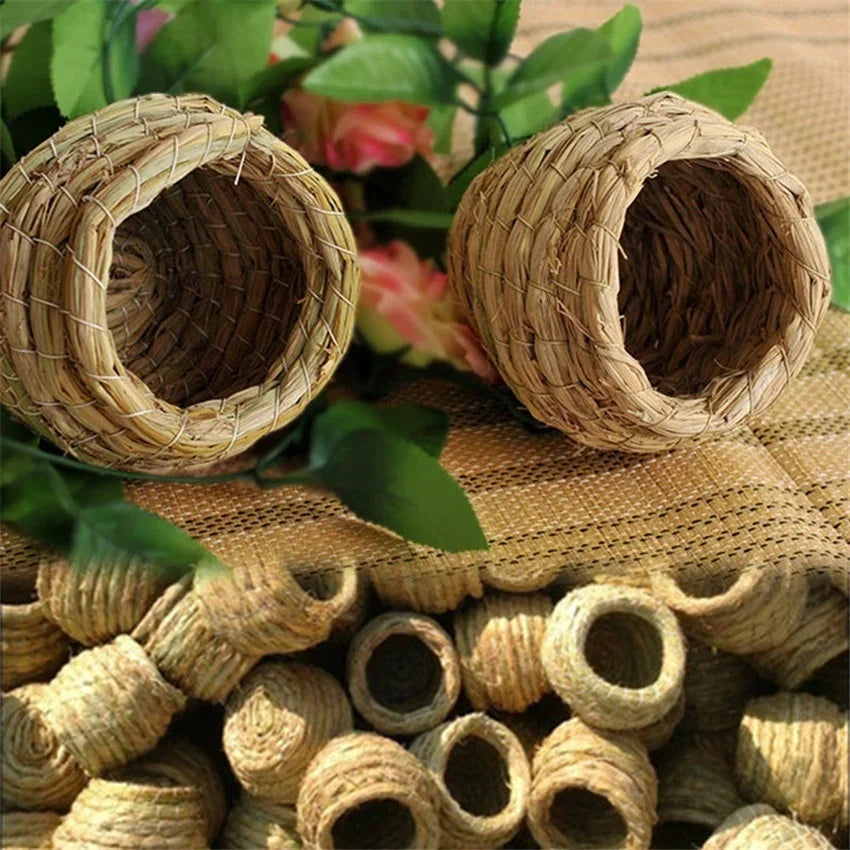 Handmade Straw Natural Bird Nest/Pigeon