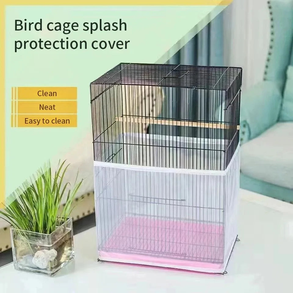 Mesh Bird Cage Cover Shell